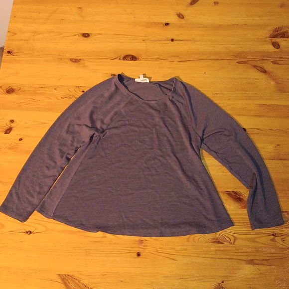 Wilfred Free Brauw raglan long sleeved top grey XS rayon blend - Picture 3 of 6
